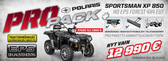 2013 - Polaris ProPack